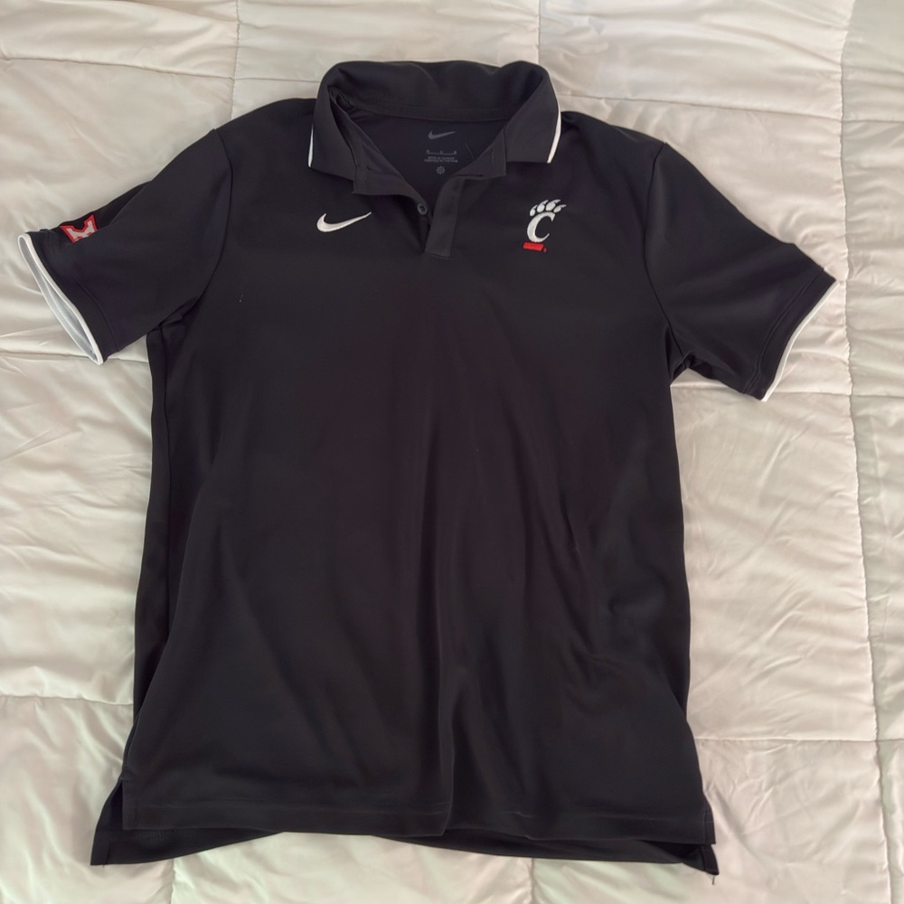 Nike Black Polo (University of Cincinnati)